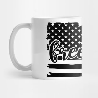 Freedom Flag Shirt Mug